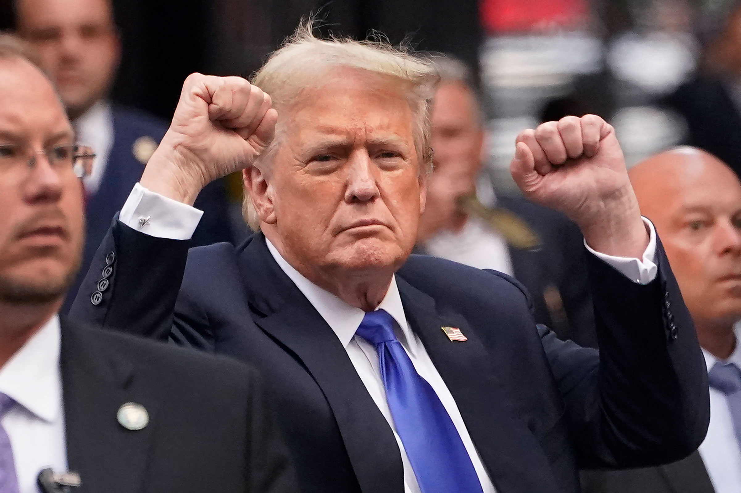 2024 05 30 Trump coming out of court