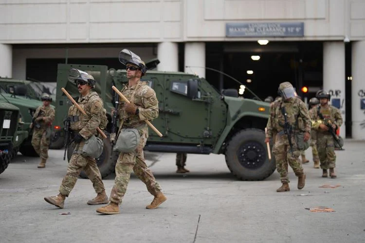 2025 06 08 National Guard in LA